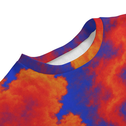 Unisex Drop-shoulder Knitted Fleece Sweater - view 3