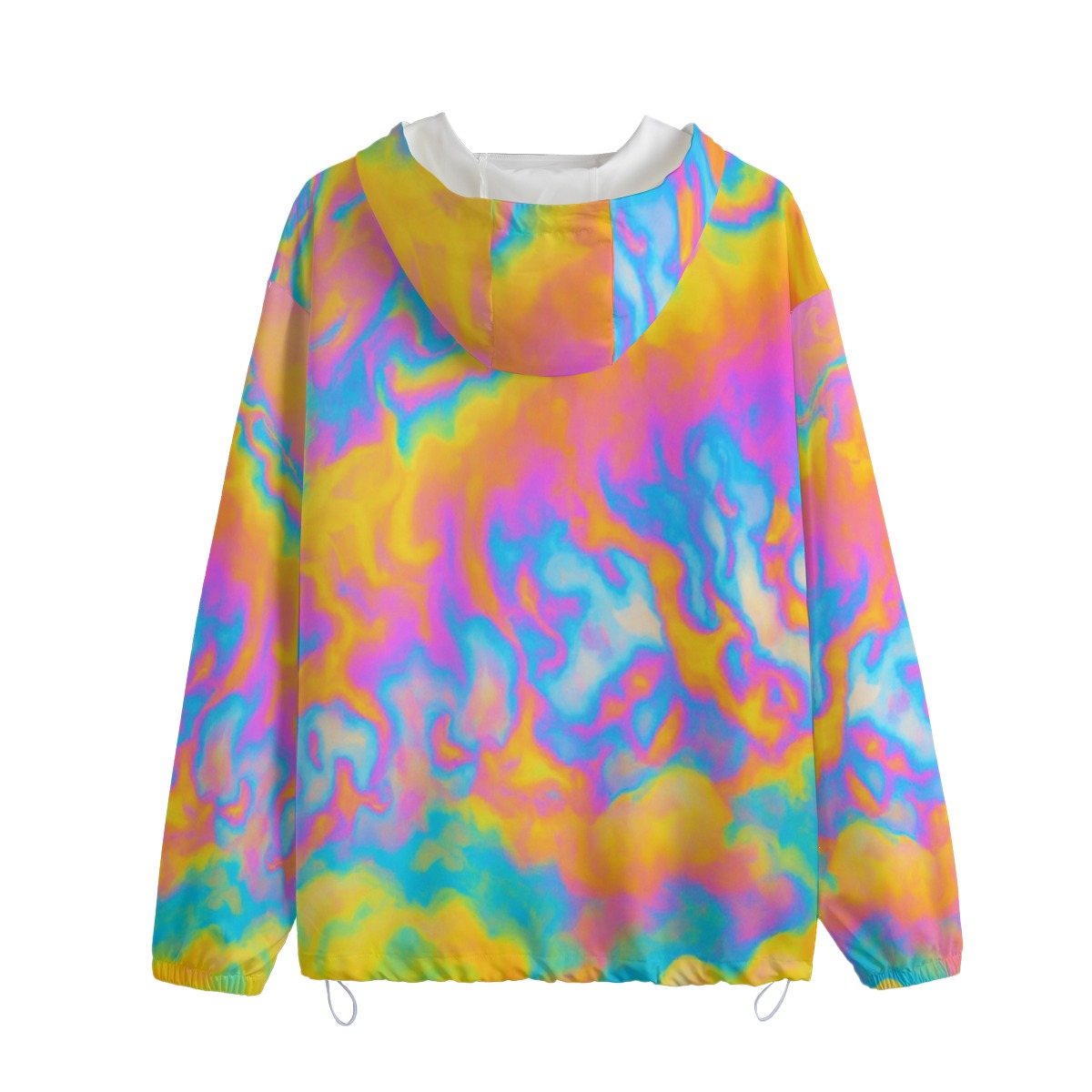 Unisex Pullover Jacket With Zipper Closure