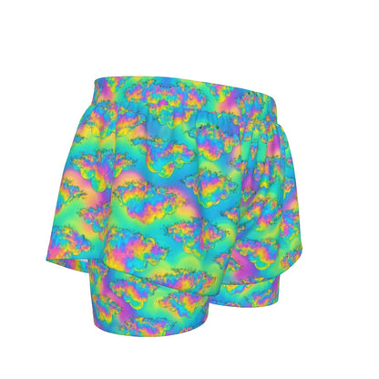 Unisex Sports Lined Shorts