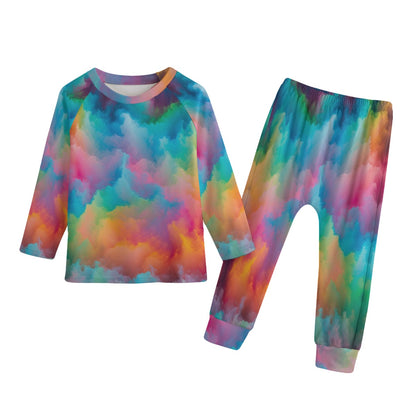 Kid's Knitted Fleece Set