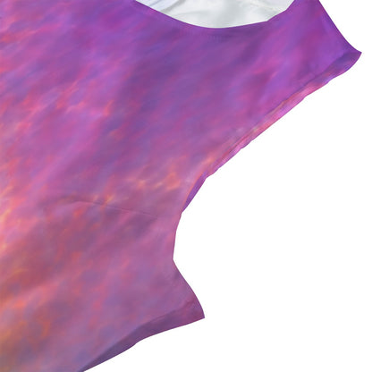 Women's Beach Perspective Chiffon Sleeveless Dress