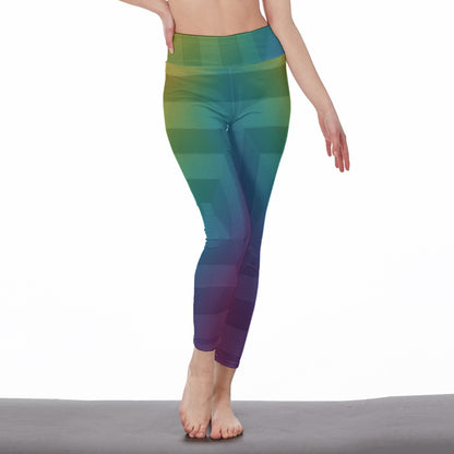 Women's High Waist Leggings | Side Stitch Closure