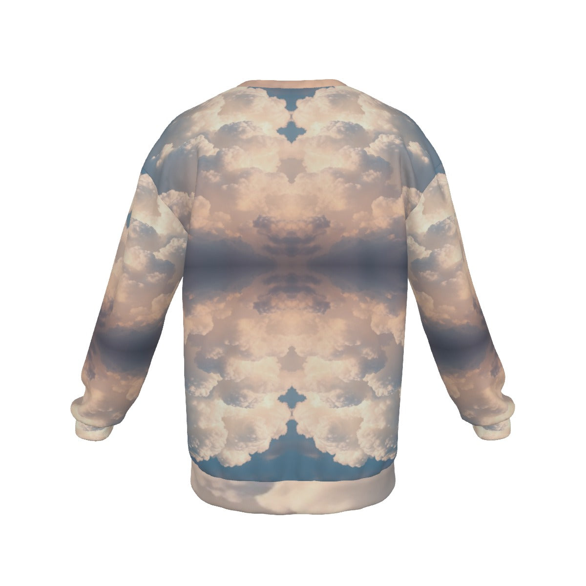 Men's Drop Shoulder Round Neck Long-Sleeved Sweatshirt