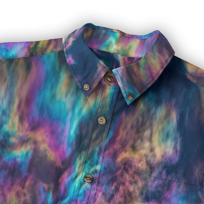 Men's Casual Lapel Long Sleeve Shirt|125GSM Cotton