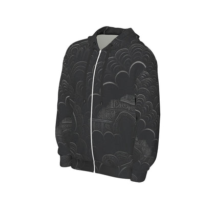 Unisex Zip Hooded Sweatshirt