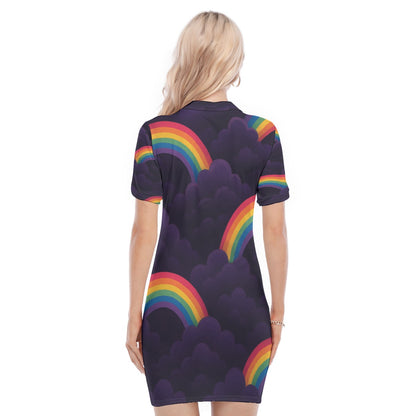 Women's Polo Collar Dress