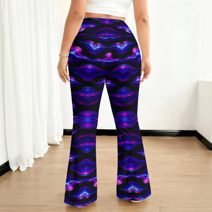 All-over print Women's Flare Yoga Pants