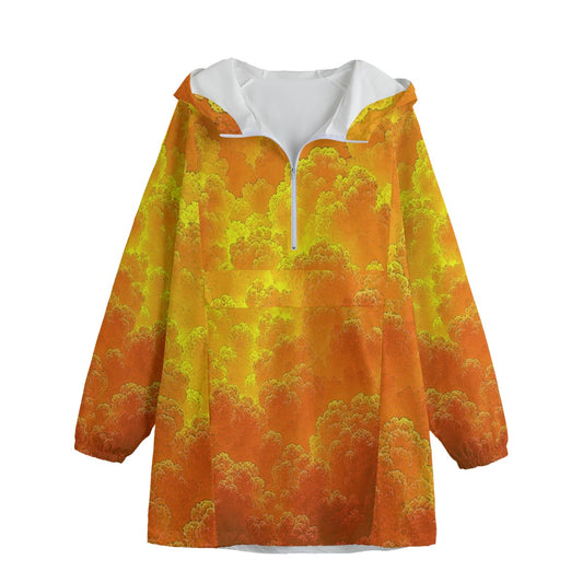 Unisex Windbreaker Long Jacket