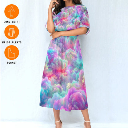 Women's Elastic Waist Dress