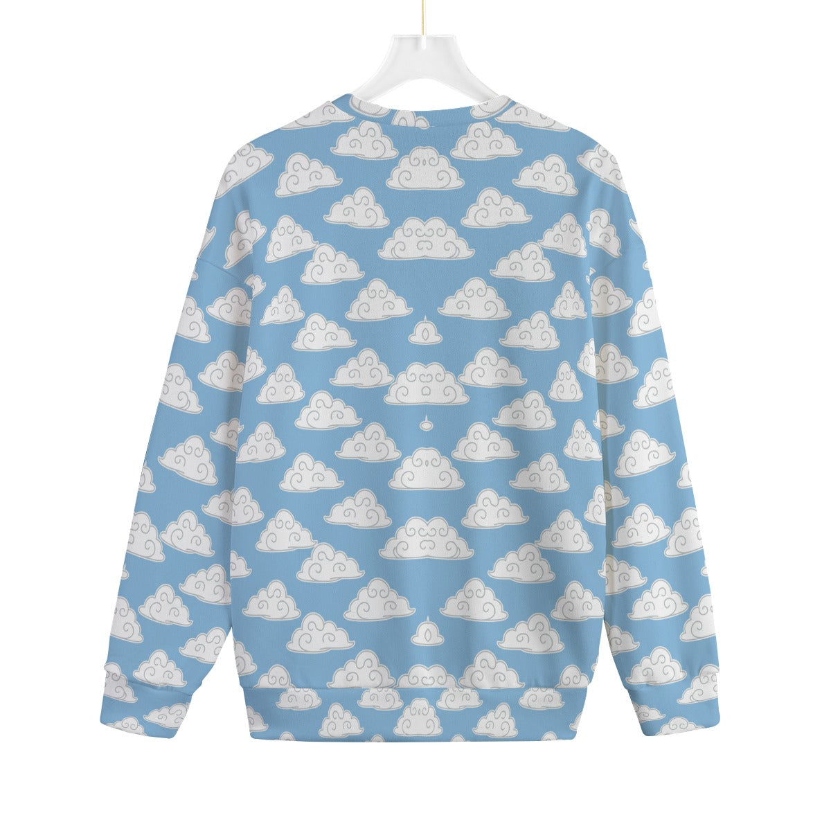 Unisex Drop-shoulder Knitted Fleece Sweater - view 2