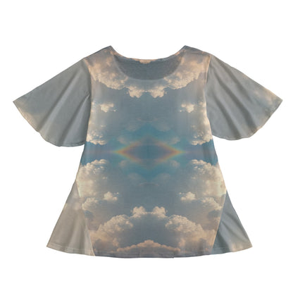 Women's Round Neck T-shirt With Short Sleeve