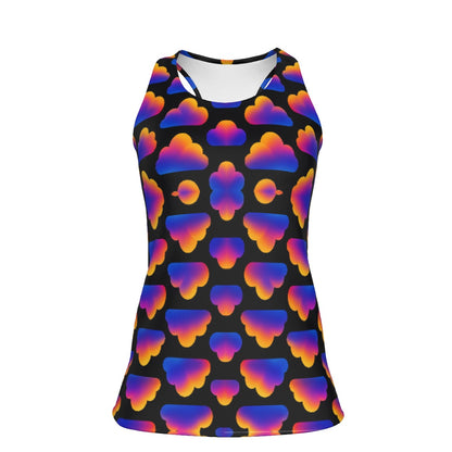 Women's Racer Vest | 190GSM Cotton