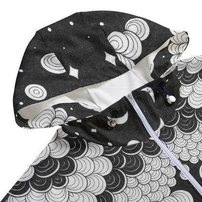 Unisex Pullover Jacket With Zipper Closure