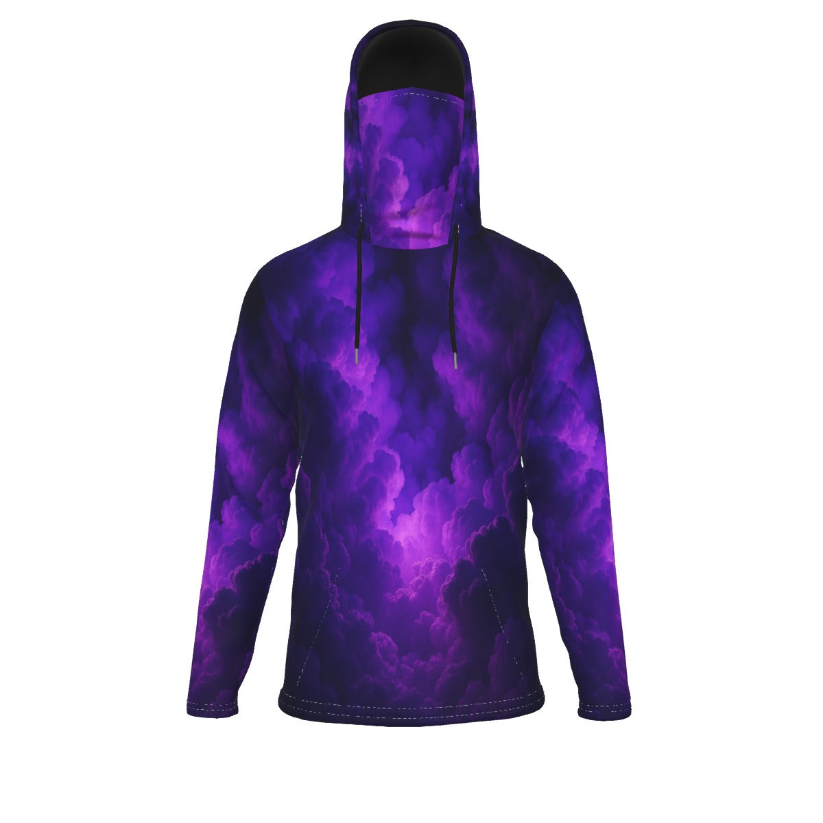 Men's Pullover Hoodie With Mask - view 1