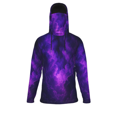 Men's Pullover Hoodie With Mask - view 1