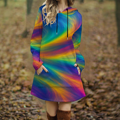 Women's Longline Hoodie Dress