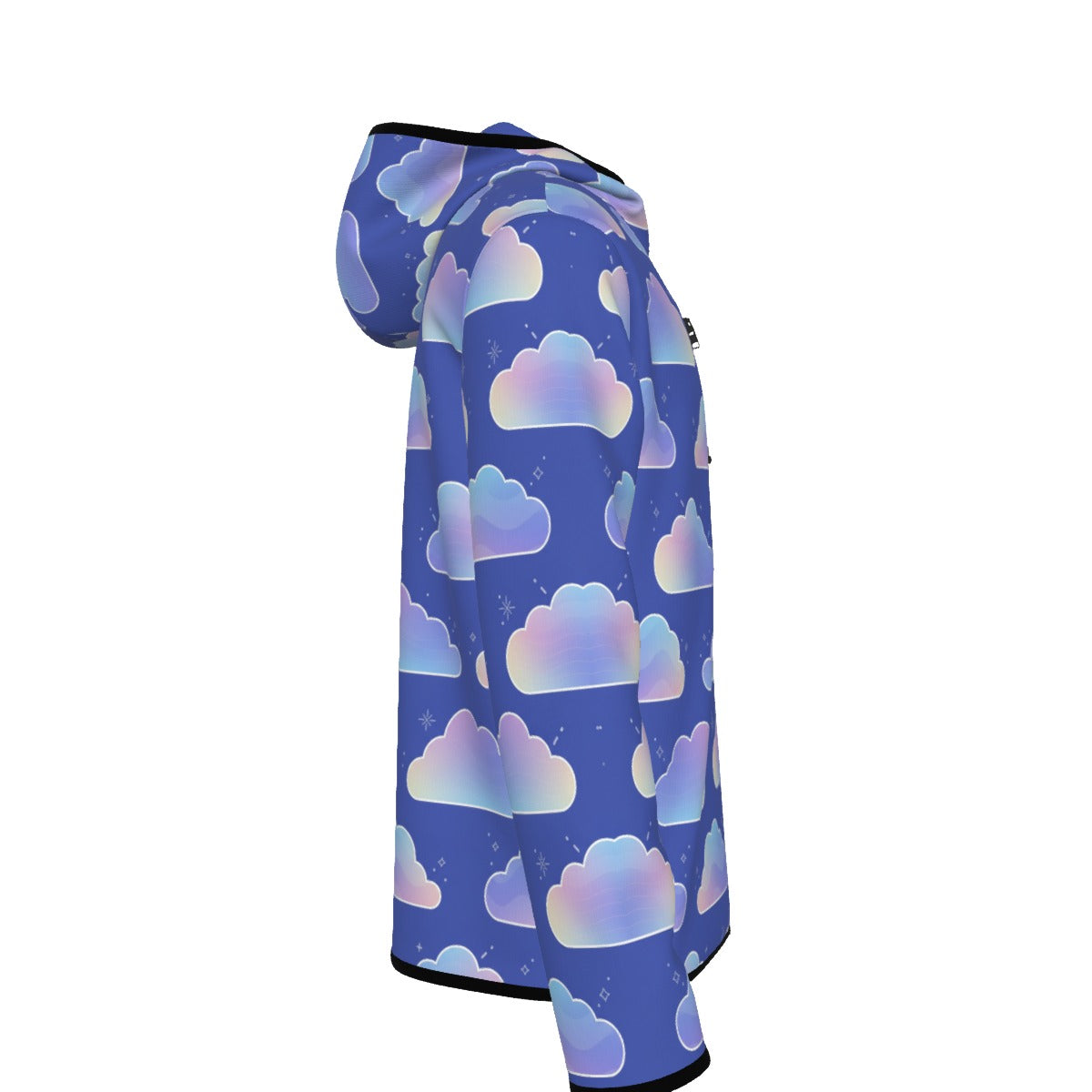 Men's Stylish Hoodie with Thumb Hole Design - view 3
