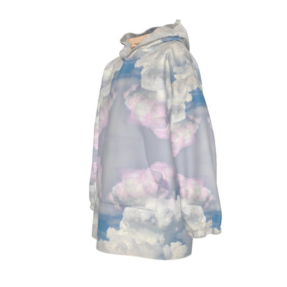 Unisex Kid's Sherpa Fleece Hoodie Blanket