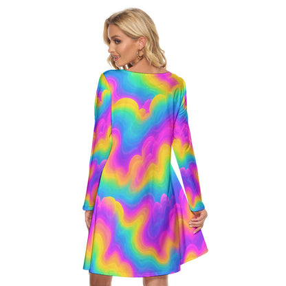 Women's Crew Neck Dress