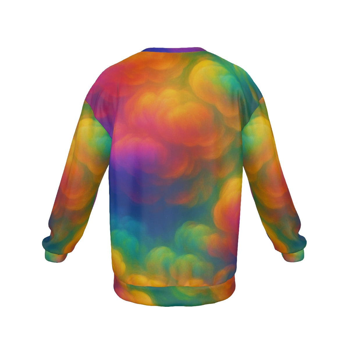 Men's Drop Shoulder Round Neck Long-Sleeved Sweatshirt