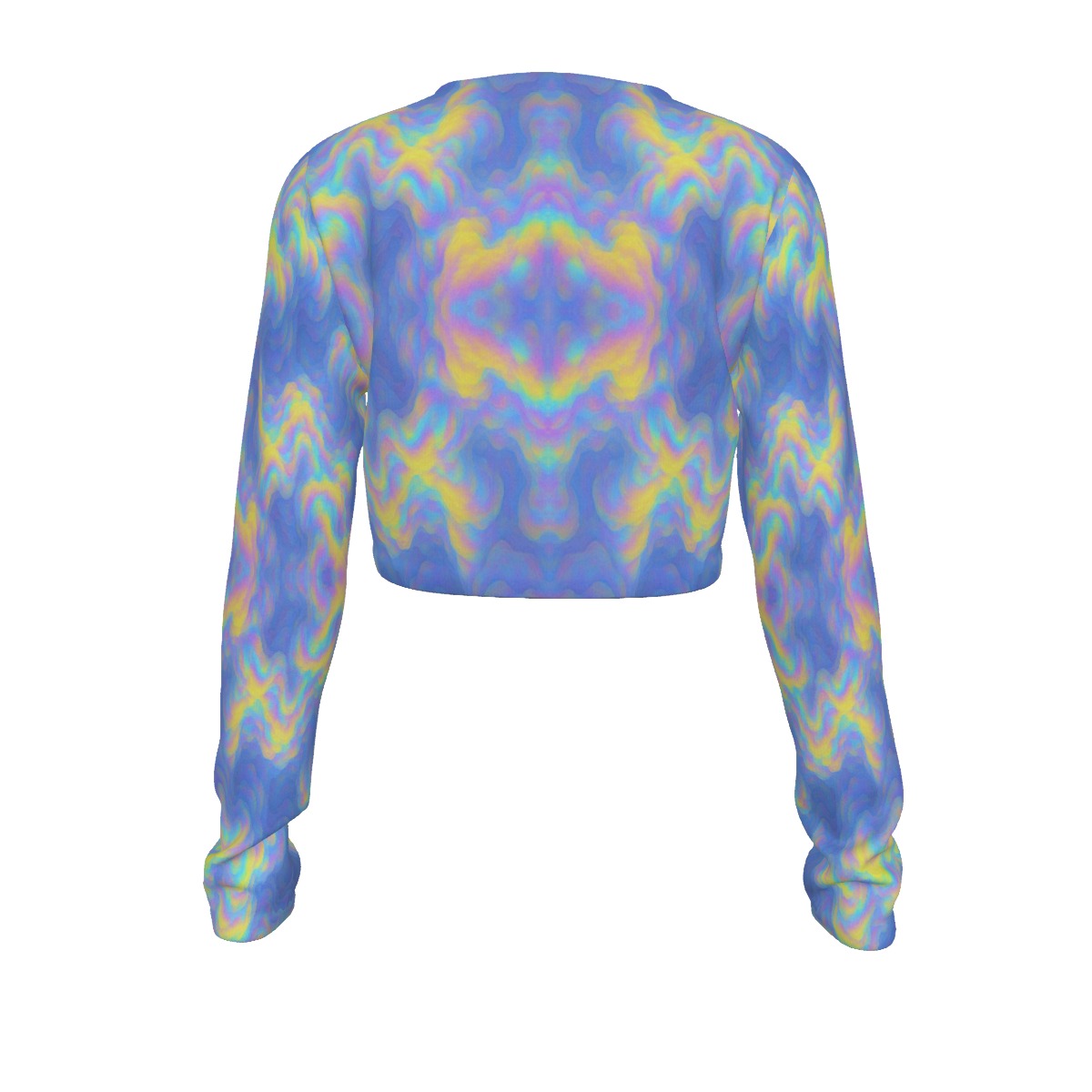 Women's Round Neck Crop Top T-Shirt