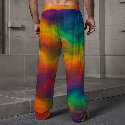 Men's Loose Casual Pants With Pocket