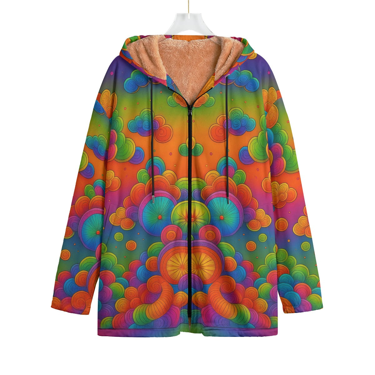 Unisex Kid's Plush Windbreaker