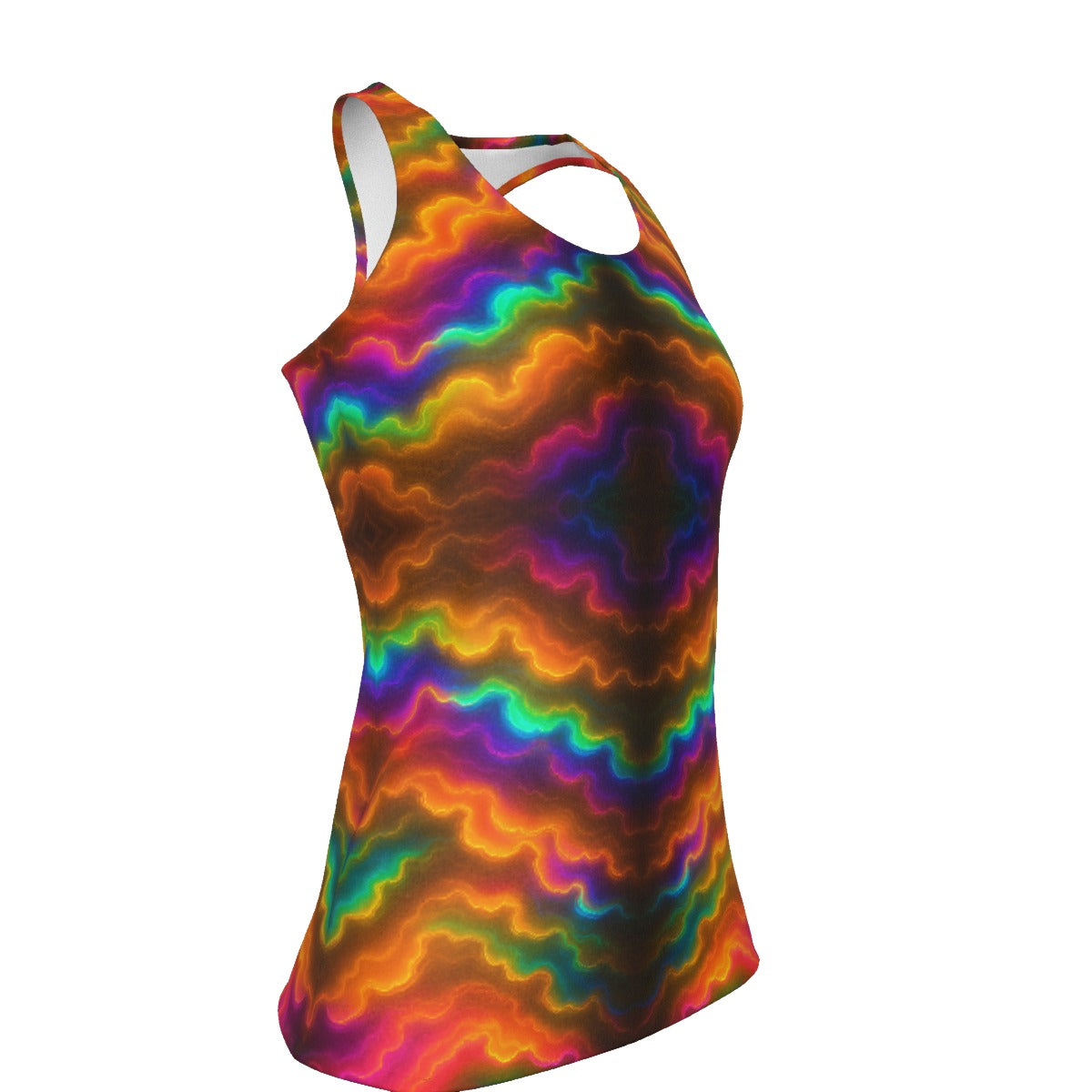 Women's Racer Vest | 190GSM Cotton