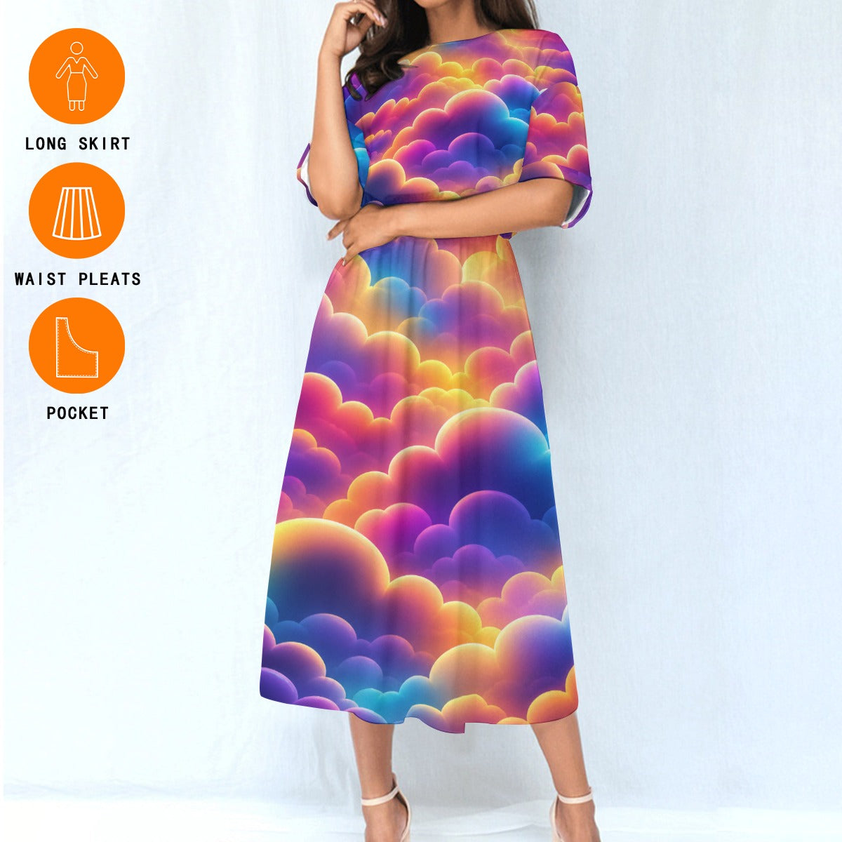 Women's Elastic Waist Dress