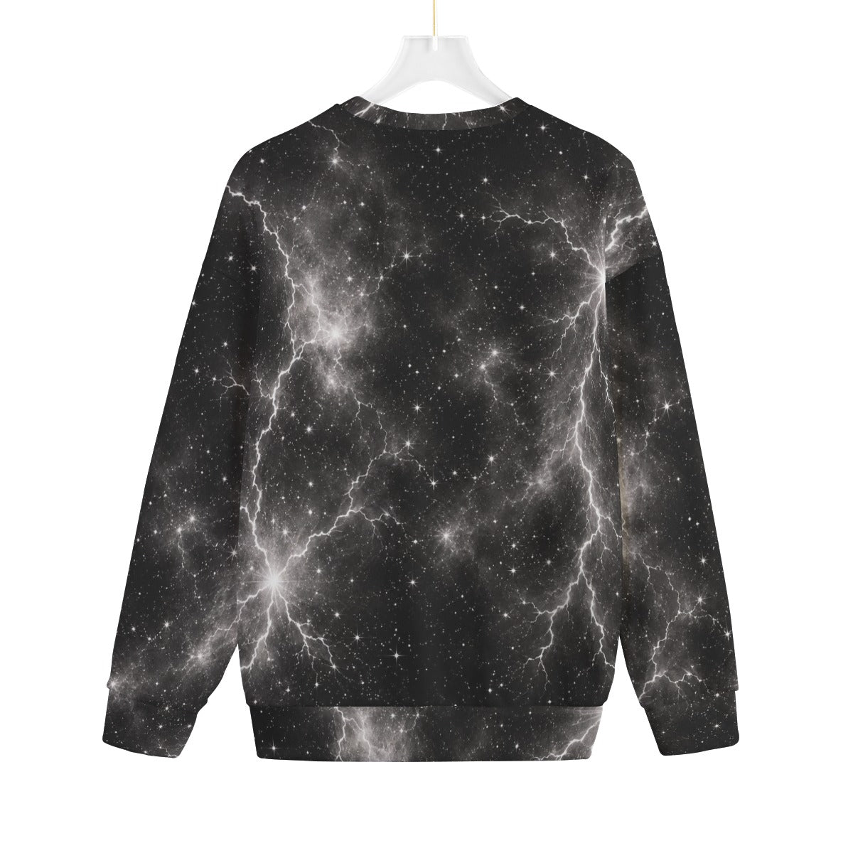 Unisex Drop-shoulder Knitted Fleece Sweater - view 2