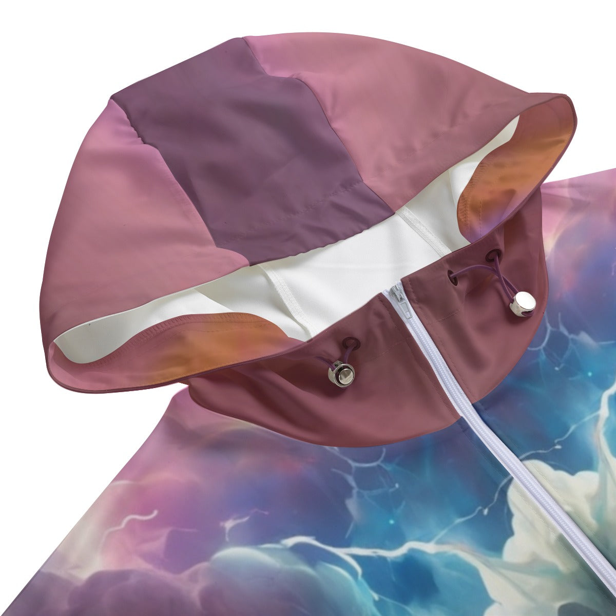 Unisex Pullover Jacket With Zipper Closure