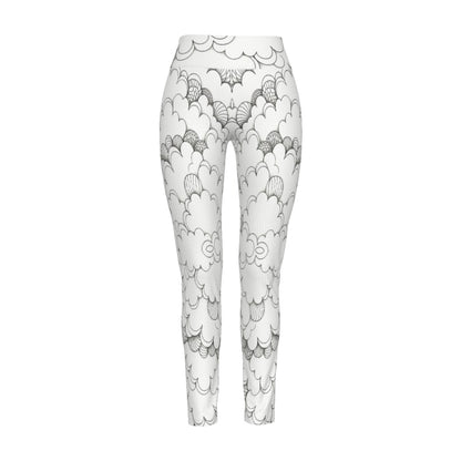 Women's High Waist Leggings | Side Stitch Closure