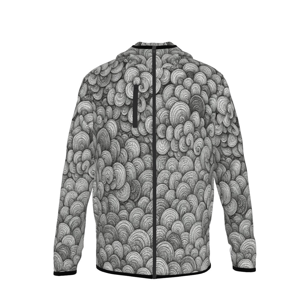 Men's Stylish Hoodie with Thumb Hole Design - view 1