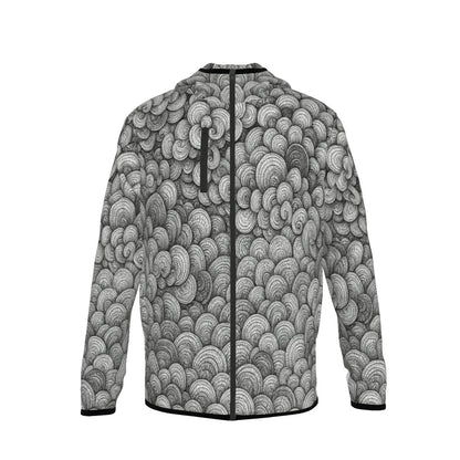 Men's Stylish Hoodie with Thumb Hole Design - view 1