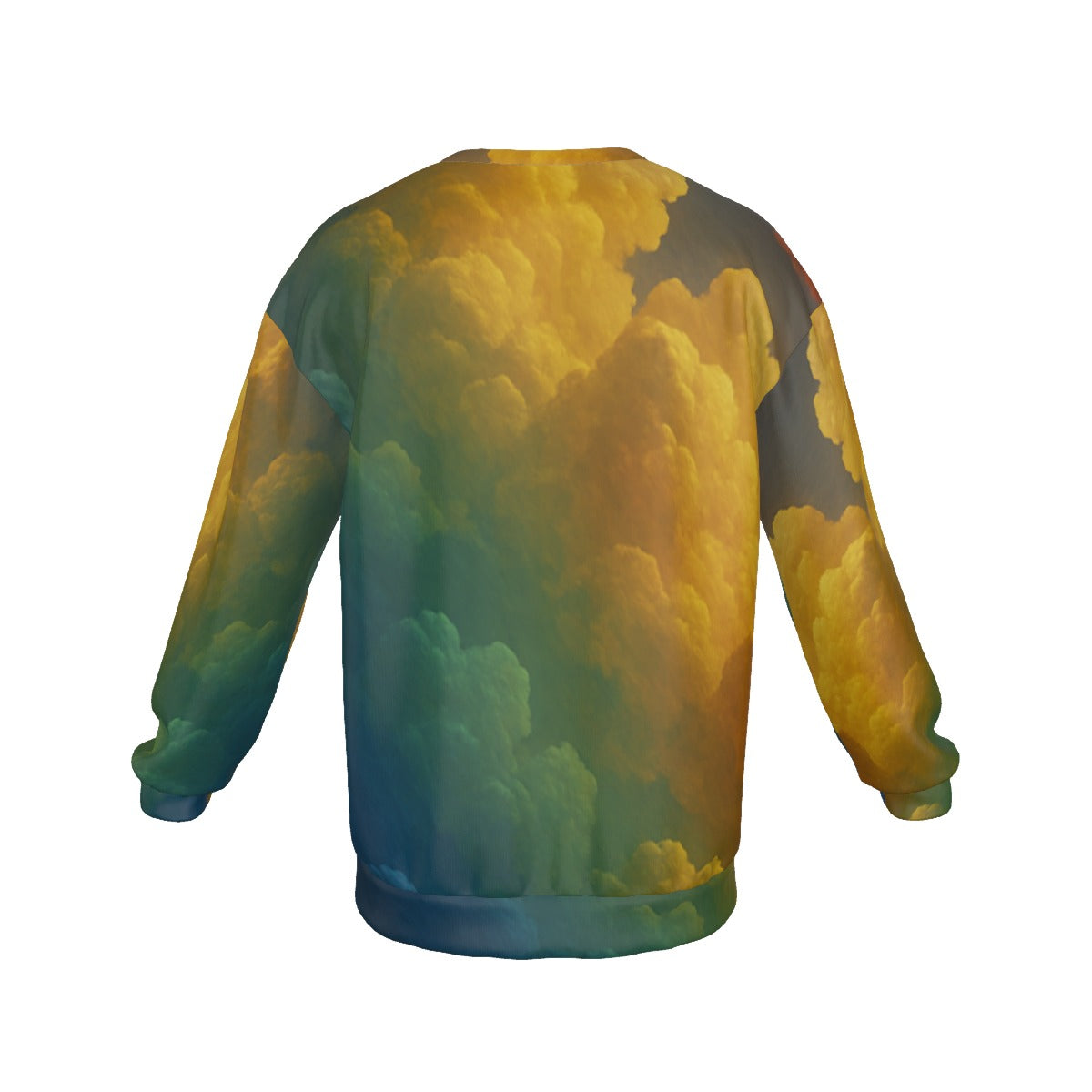 Men's Drop Shoulder Round Neck Long-Sleeved Sweatshirt