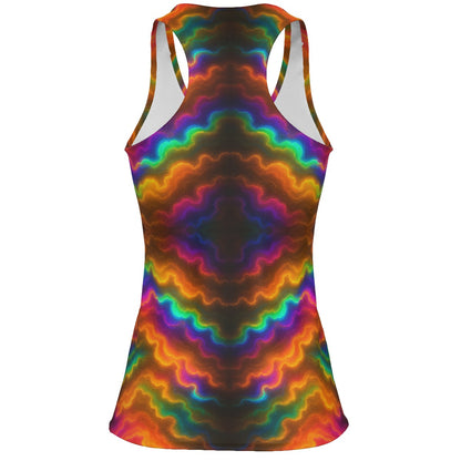 Women's Racer Vest | 190GSM Cotton