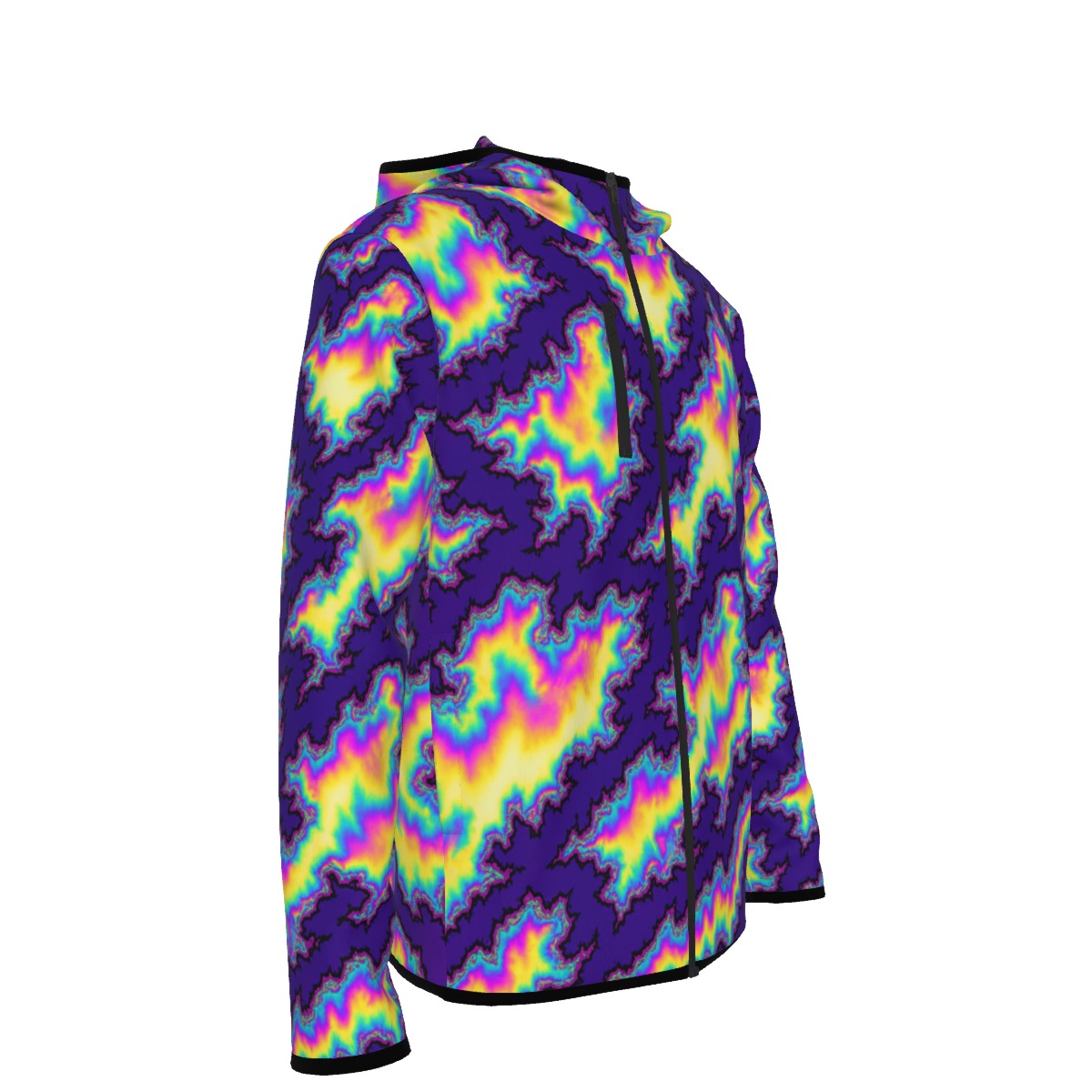 Men's Stylish Hoodie with Thumb Hole Design - view 4