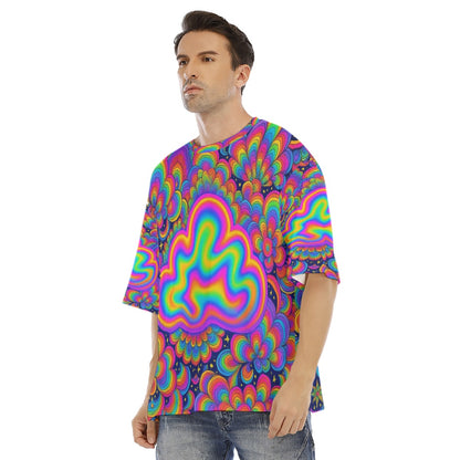 Men's Drop Shoulder T-shirt With Short Sleeve