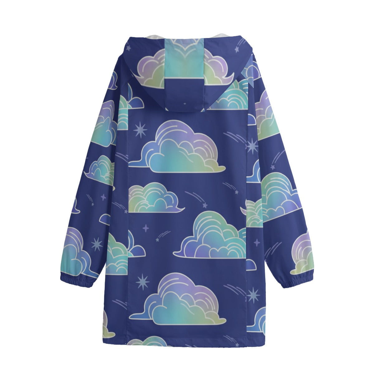 Unisex Windbreaker Long Jacket
