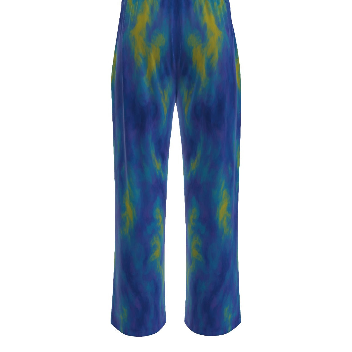 Unisex Knitted Fleece Wide Leg Pants