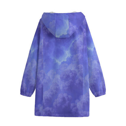 Unisex Windbreaker Long Jacket