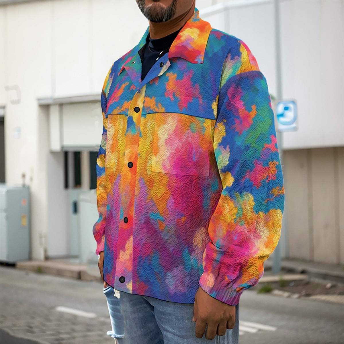 Men's Casual Lapel Jacket