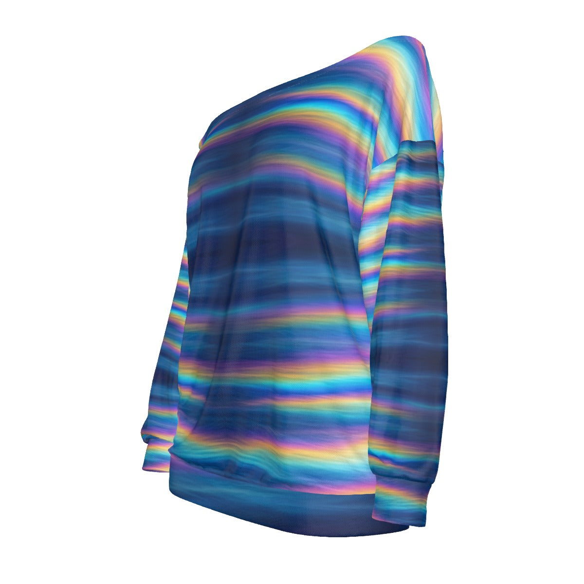 Women's Off-Shoulder Sweatshirt