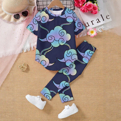 Kids' Casual Top and Pants Set