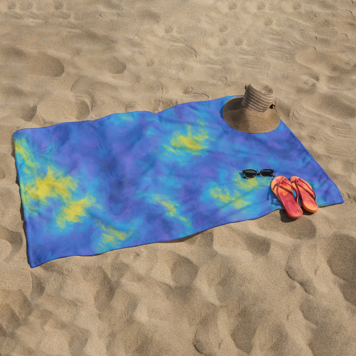 Unisex Adult Beach towel Vertical Style For the USA|320GSM