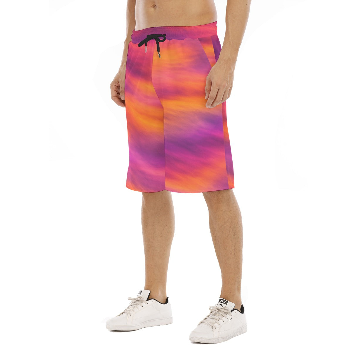 Men's Tether Loose Shorts With Pocket