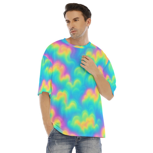 Men's Drop Shoulder T-shirt With Short Sleeve