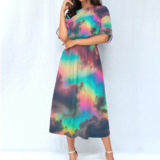 Women's Elastic Waist Dress