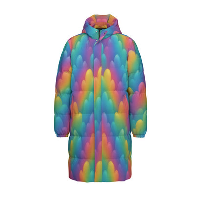 Unisex Long Down Jacket