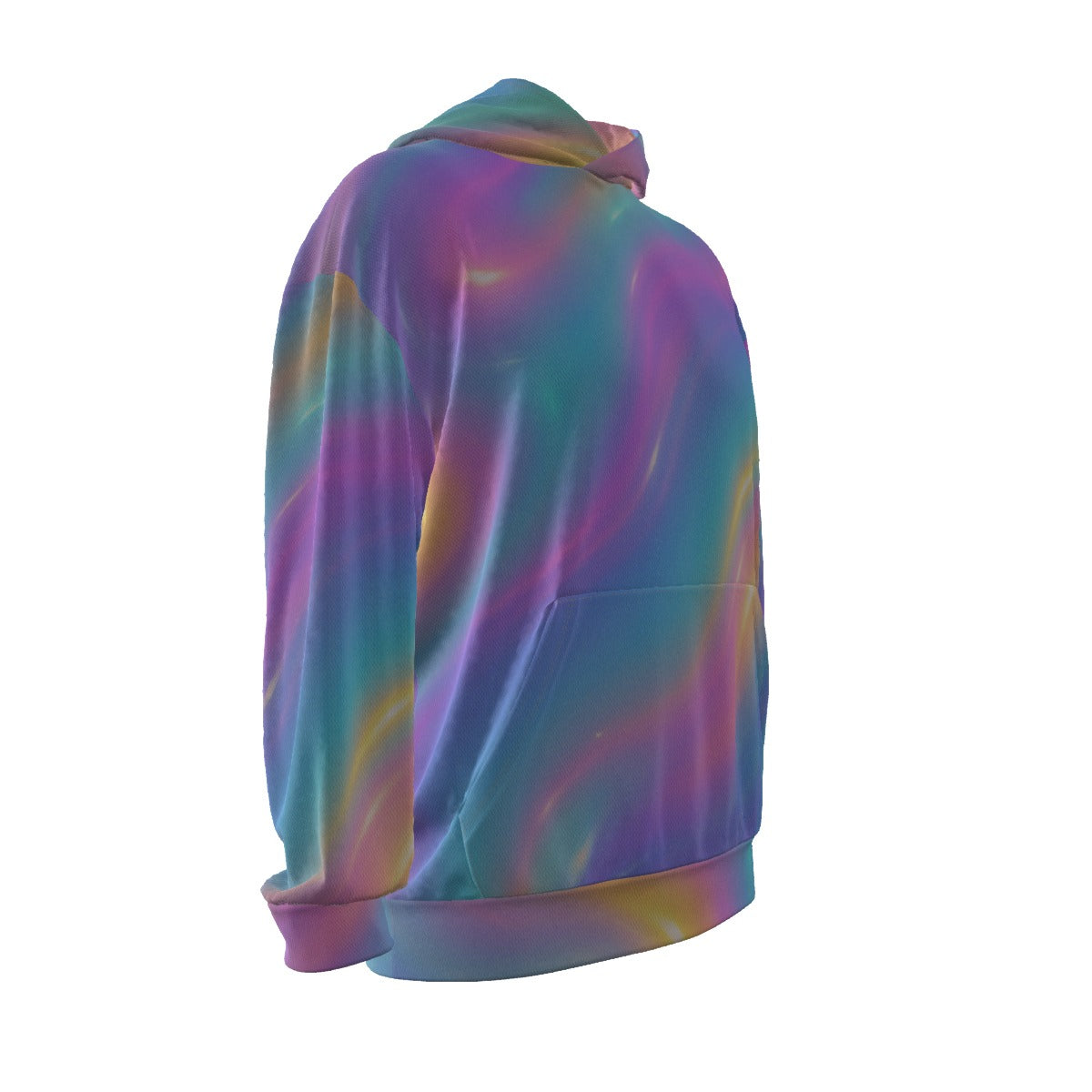 Men's Drop Shoulder Patch Pocket Hoodie